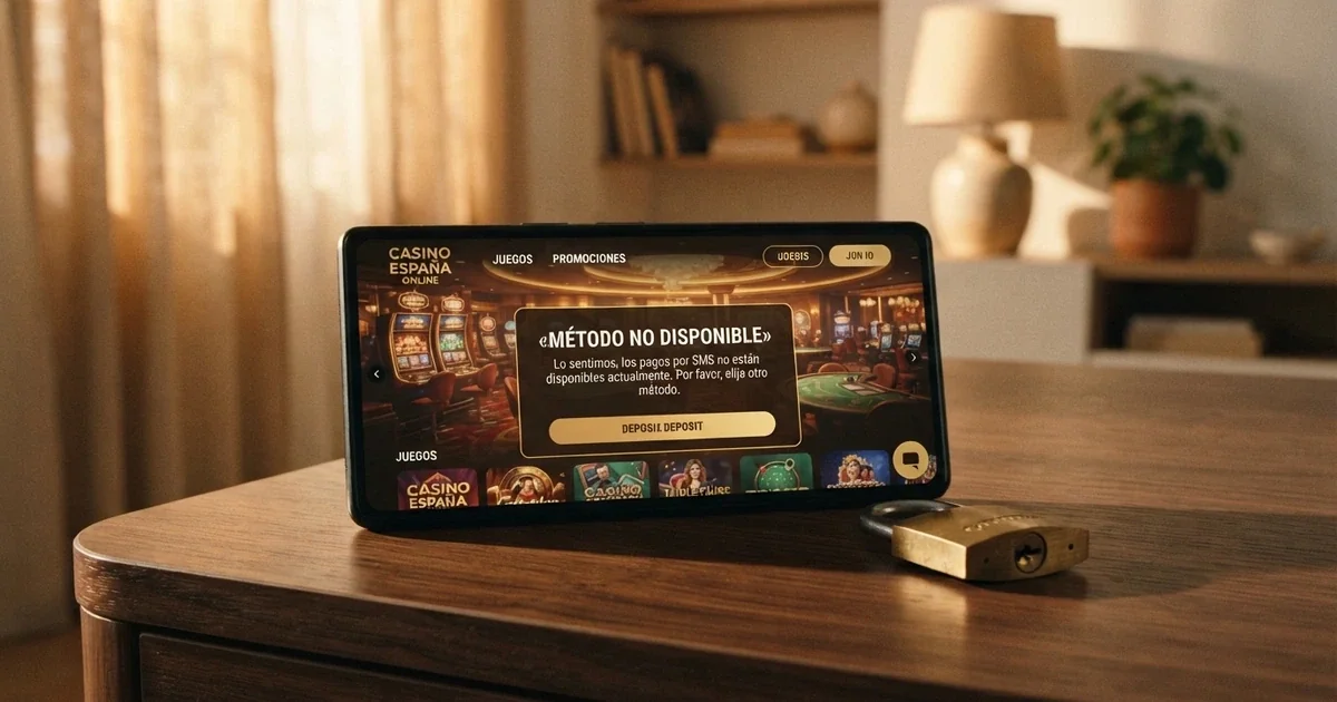 Casino pago por SMS España: la realidad DGOJ y las alternativas móviles