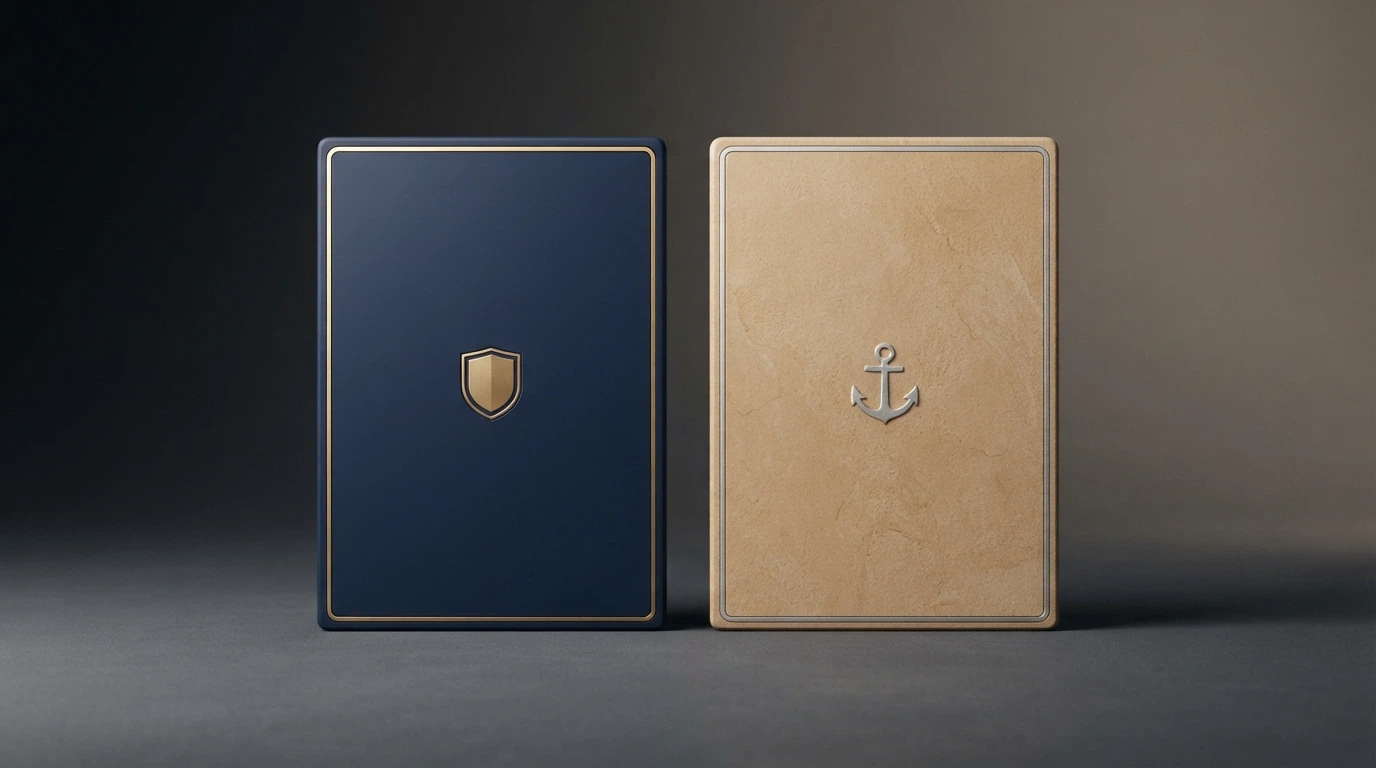 Pantalla dividida entre el logotipo de la DGOJ y una licencia offshore de Curaçao sobre un fondo de casino